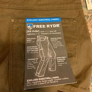 NEW with tags Khul Ryder pants. 32x32.
